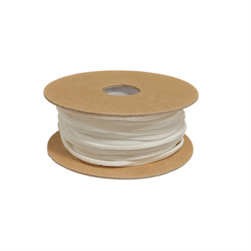 Læder snor hvid 30 meter 2 mm